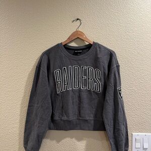 NFL Gray Raiders Crewneck